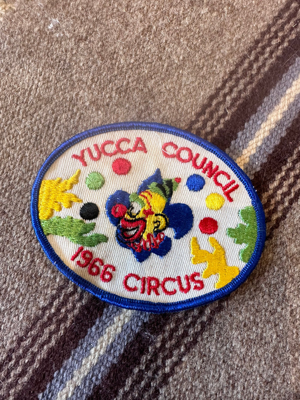 1968 Yucca Council Clown Patch