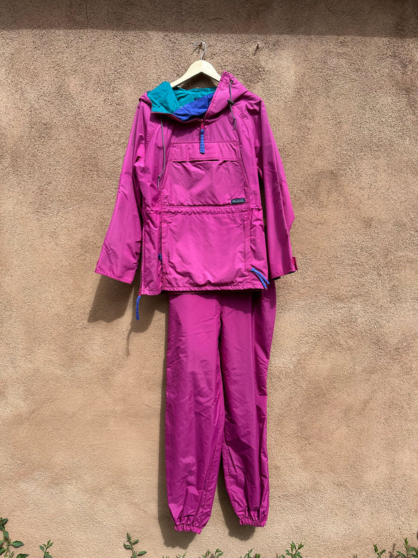 80's Columbia Anorak and Pants - Water Resistant