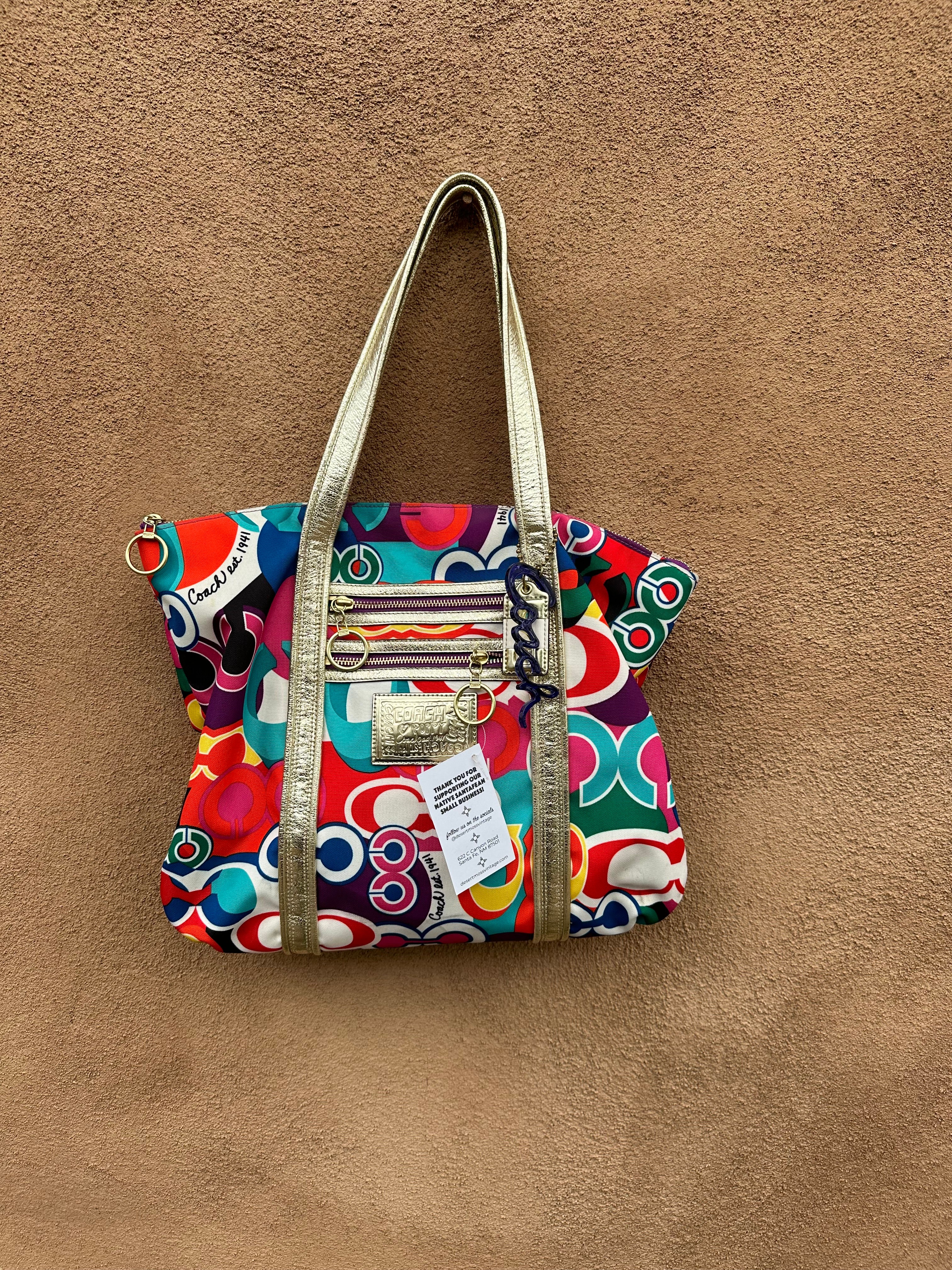 Coach glam tote Clearance