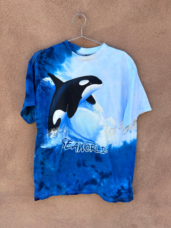Tie Dye Orca T-shirt - Seaworld