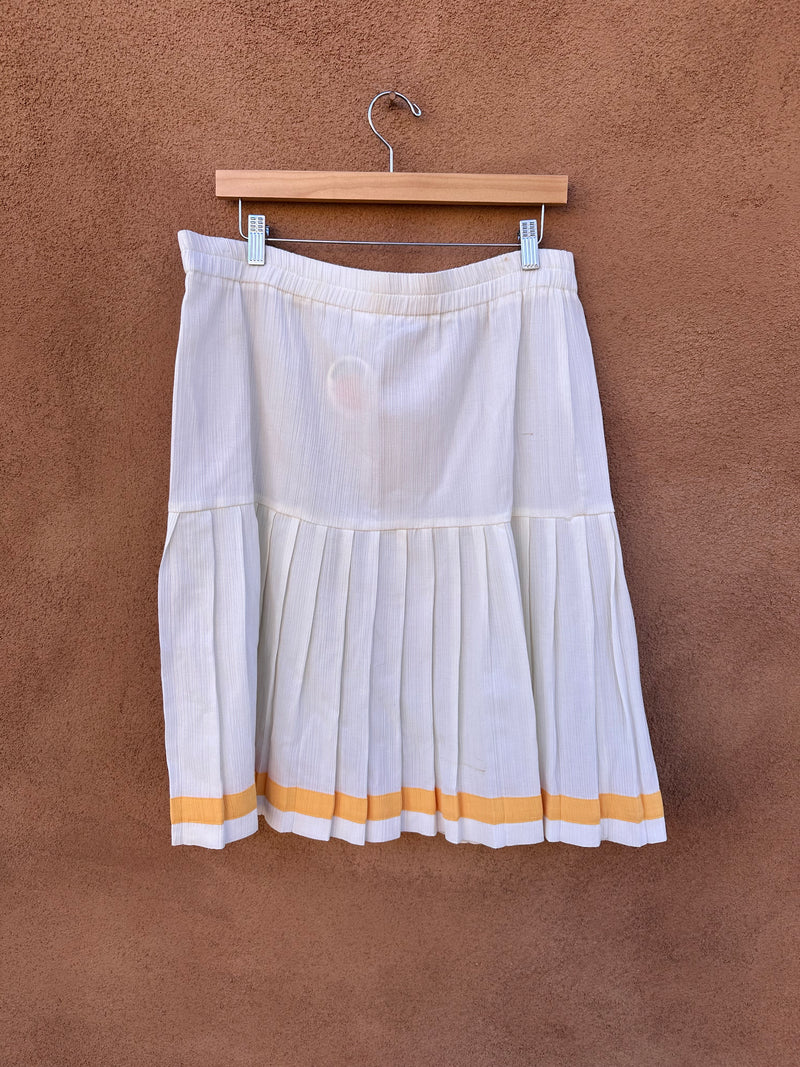 80's Tennis Skirt - as is