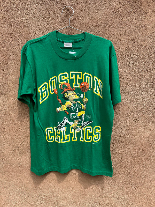 1990 Jack Davis Boston Celtics Tee