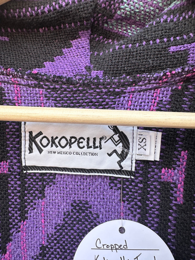 Cropped Kokopelli Tapestry Jacket