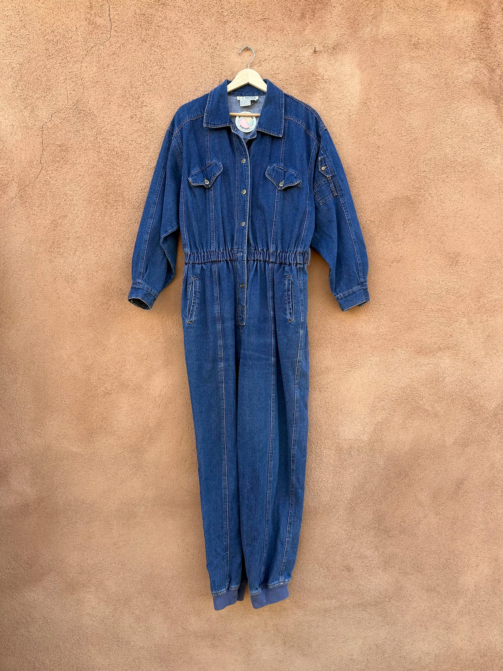 80s Denim Jumpsuit