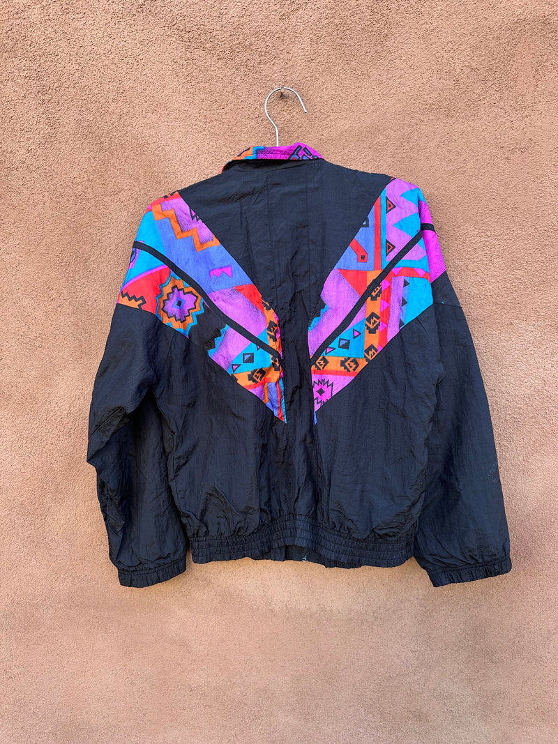Santa Fe Style 90's Windbreaker Jacket