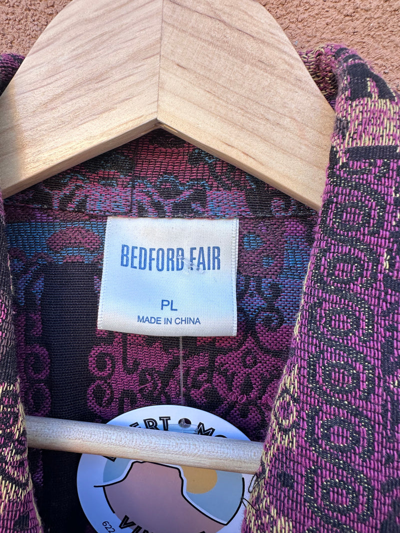 Bedford Fair Purple Tapestry Jacket