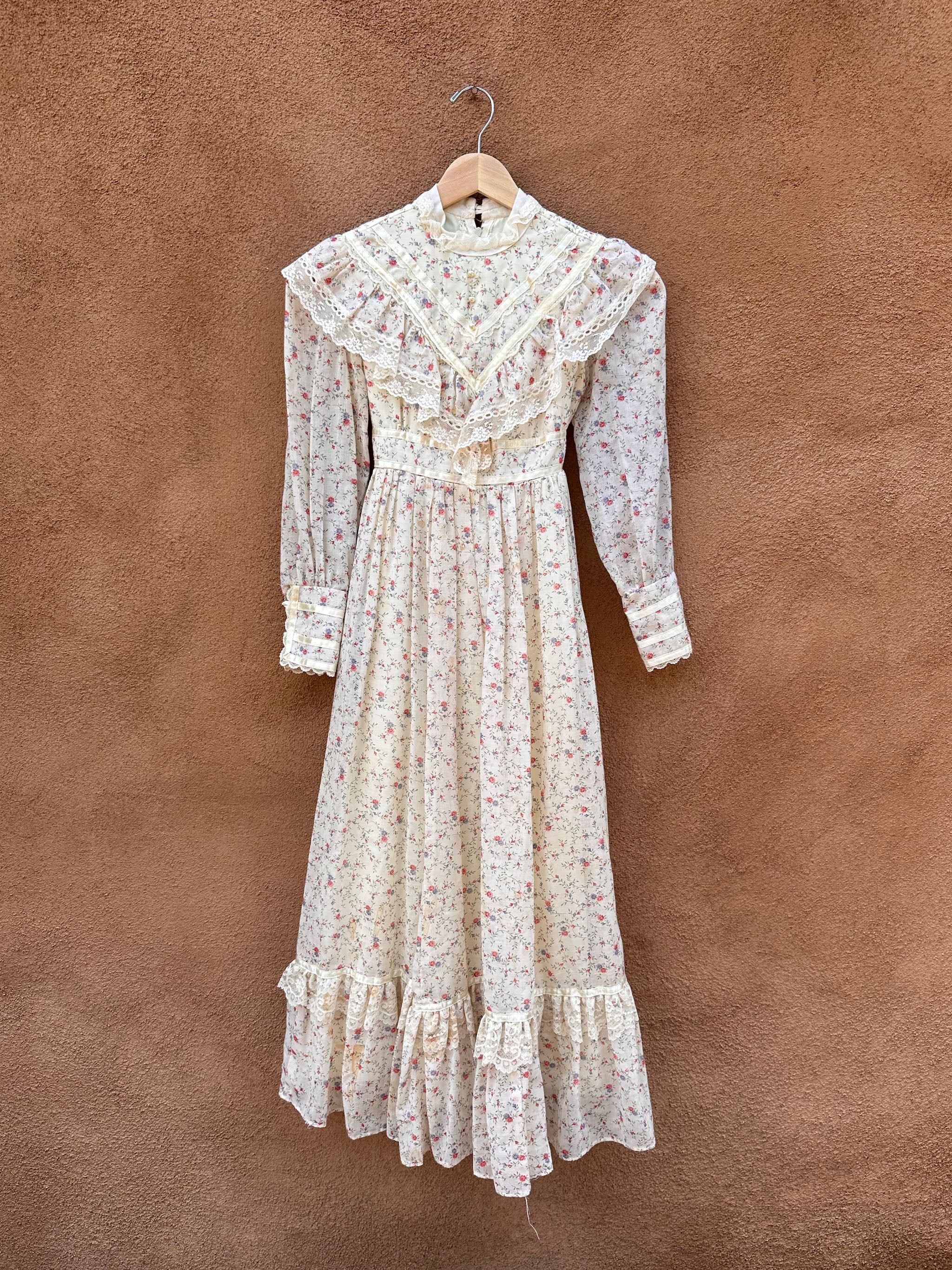Vintage Gunne Sax Floral Prairie Dress - as is Vintage Gunne Sax Floral Prairie Dress - as is
