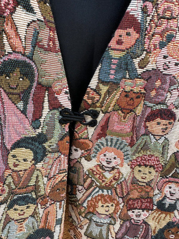 Children of the World Tapestry Vest