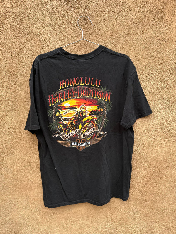 Honolulu, Hawaii Harley Davidson T-shirt