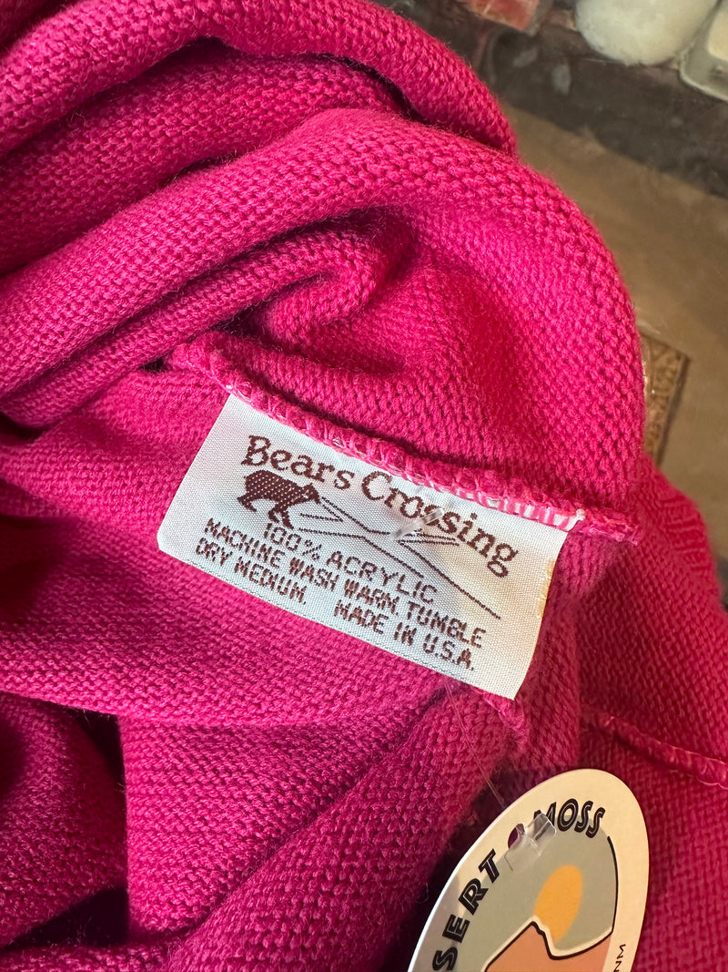 Bear's Creek Magenta Skirt - Knit Pencil Skirt