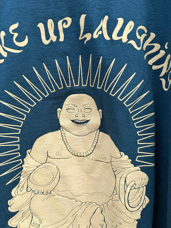Wake Up Laughing Buddha T-shirt