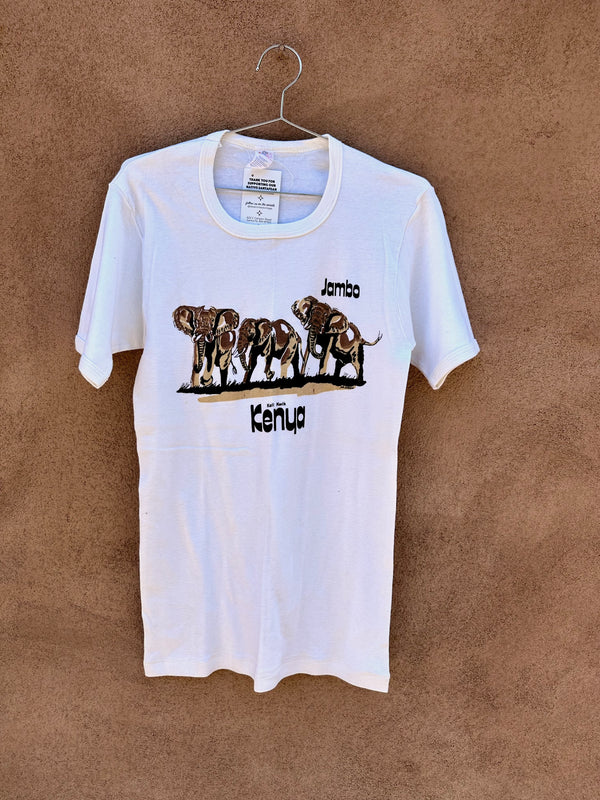 1970's Jambo Kall Kwik Kenya Elephant T-shirt