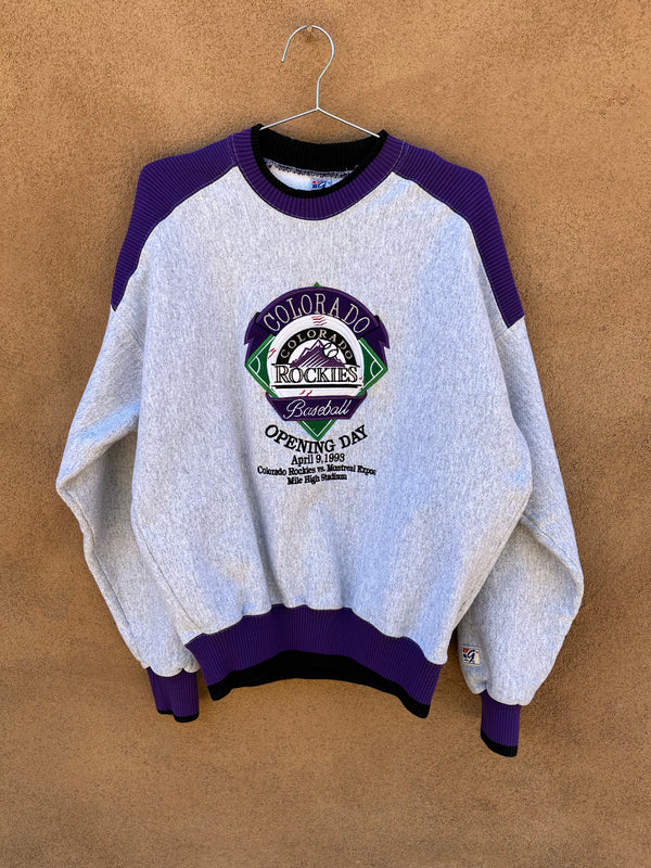 Colorado Rockies Opening Day Sweatshirt