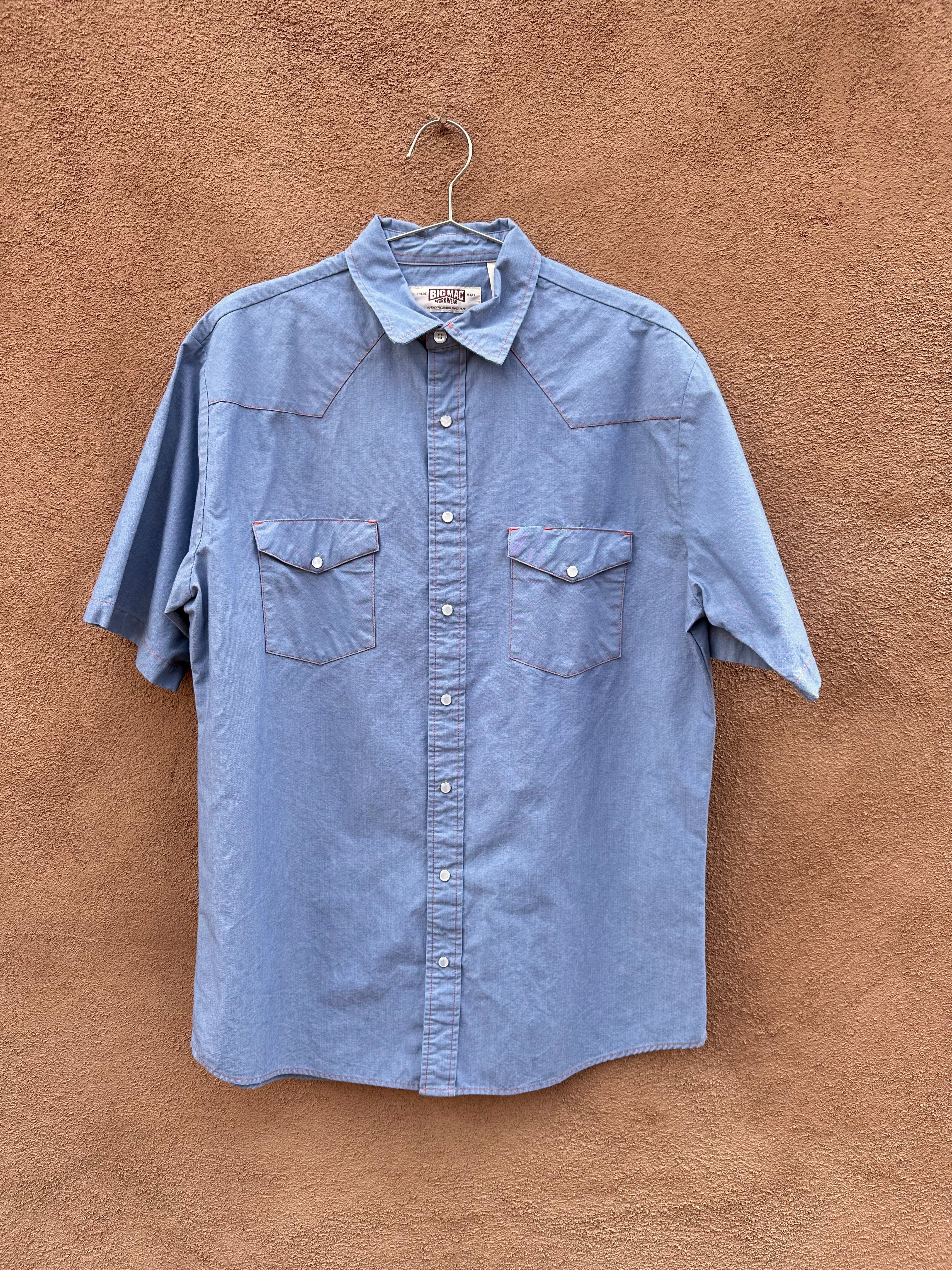 Vintage Big Mac Workwear Short Sleeve Shirt - X Tall – DESERT MOSS