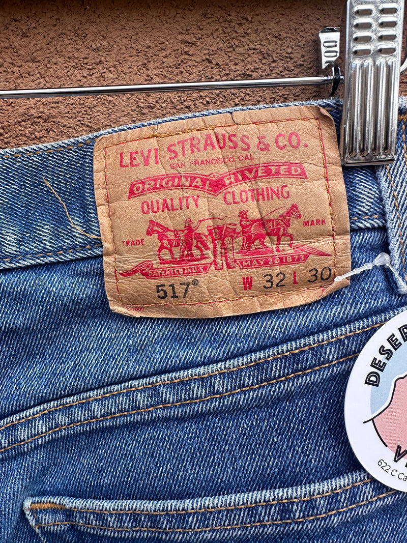 Levi's 517 Jeans - Beautiful Wear 32 x 30