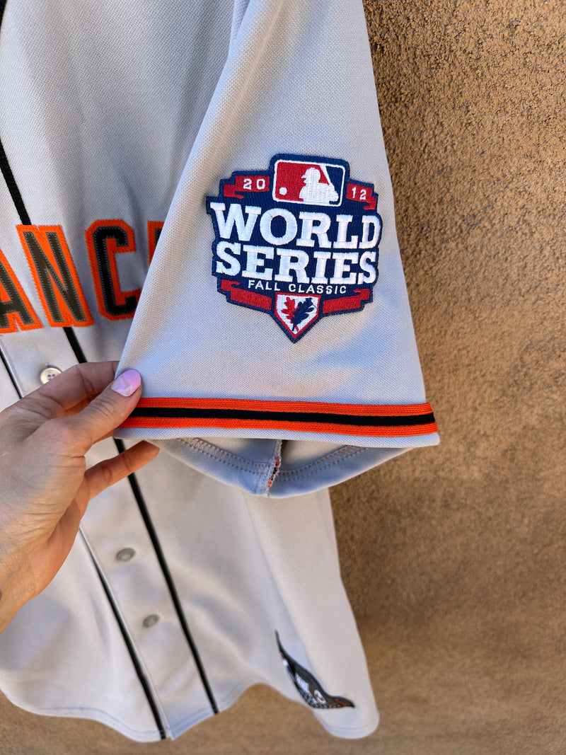 Gray S.F. Giants Buster Posey Jersey - 2012 World Series