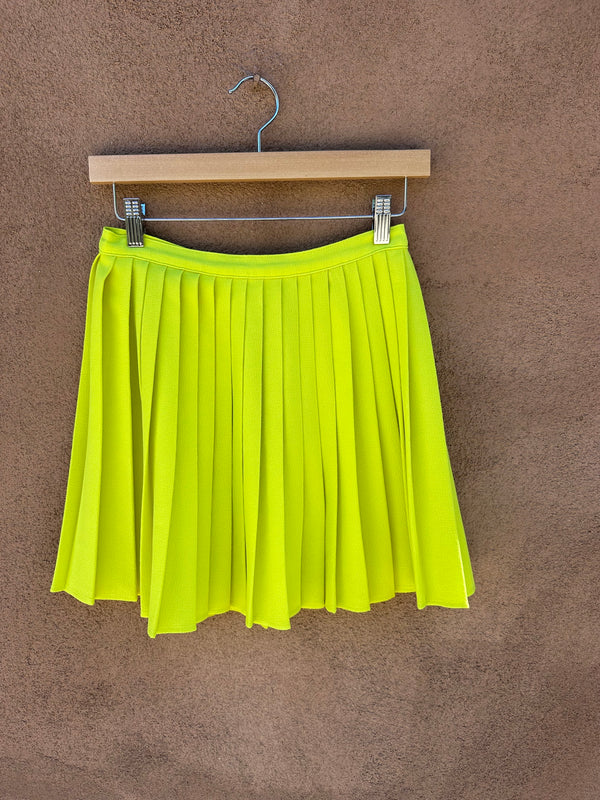 Neon American Apparel Skirt