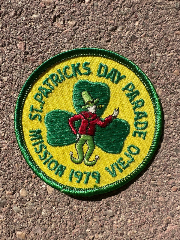 St. Patricks Day Parade Mission Viejo 1979 Patch