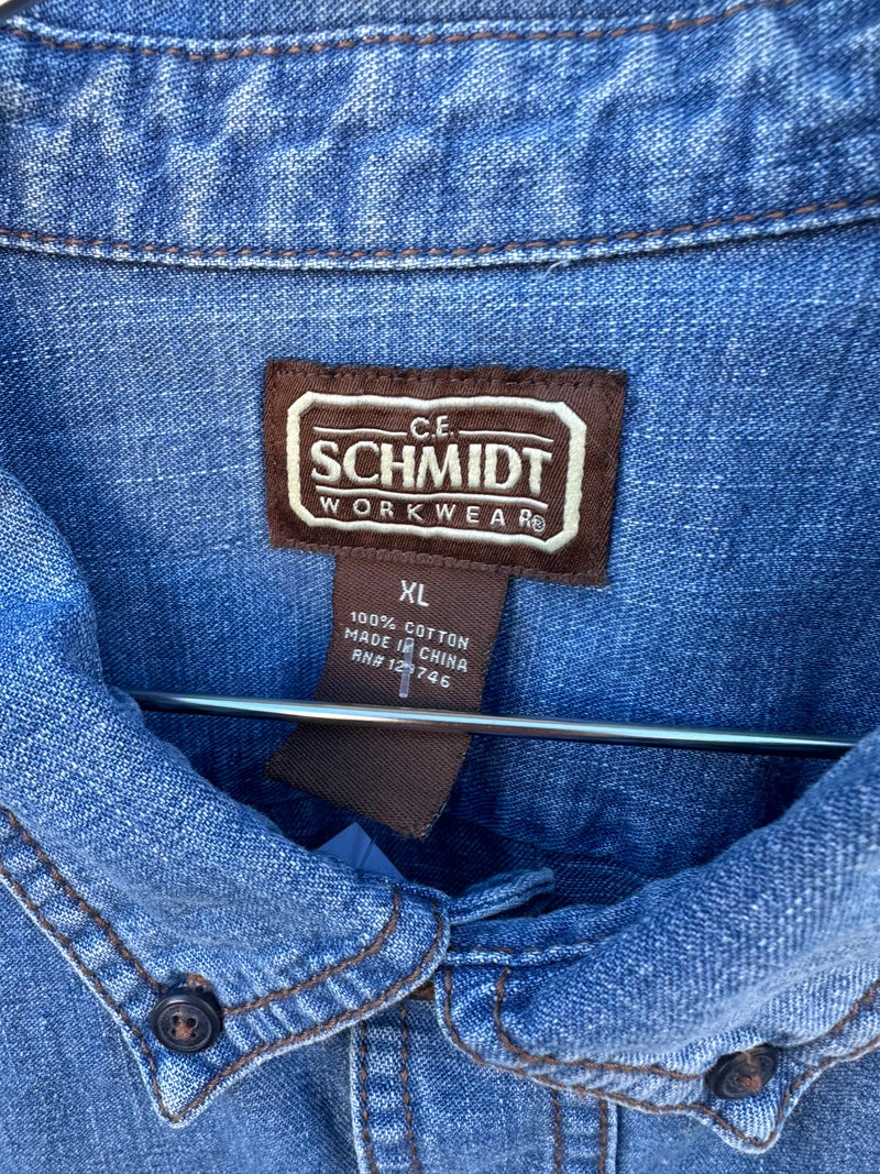 C.E. Schmidt Work Wear Denim Shirt