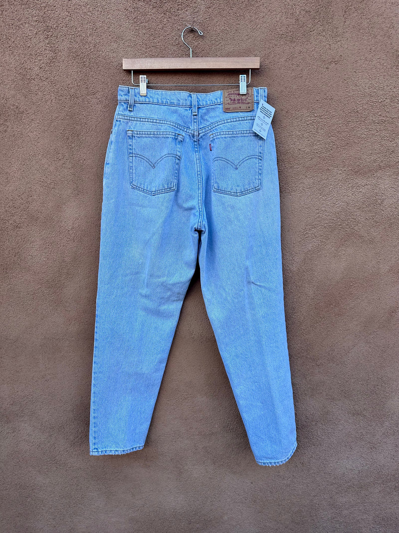 Levi's 550 Size 14 Light Wash Jeans, w: 32/33