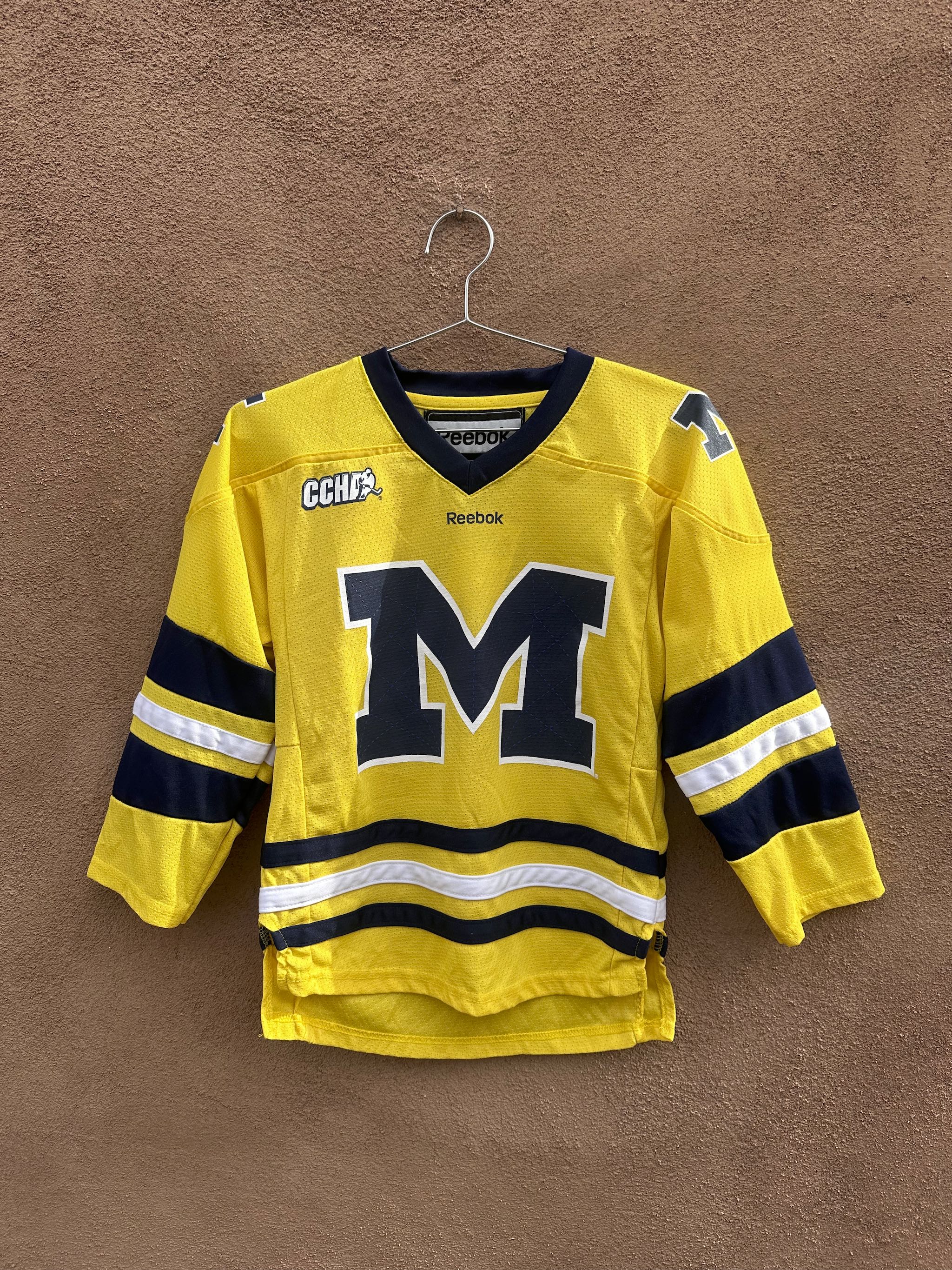 Kid's Michigan Wolverines Hockey Jersey – DESERT MOSS VINTAGE