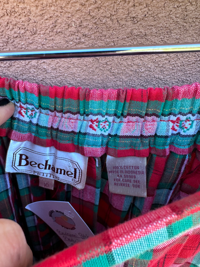 Bechamel Petites Pleated Holiday Skirt