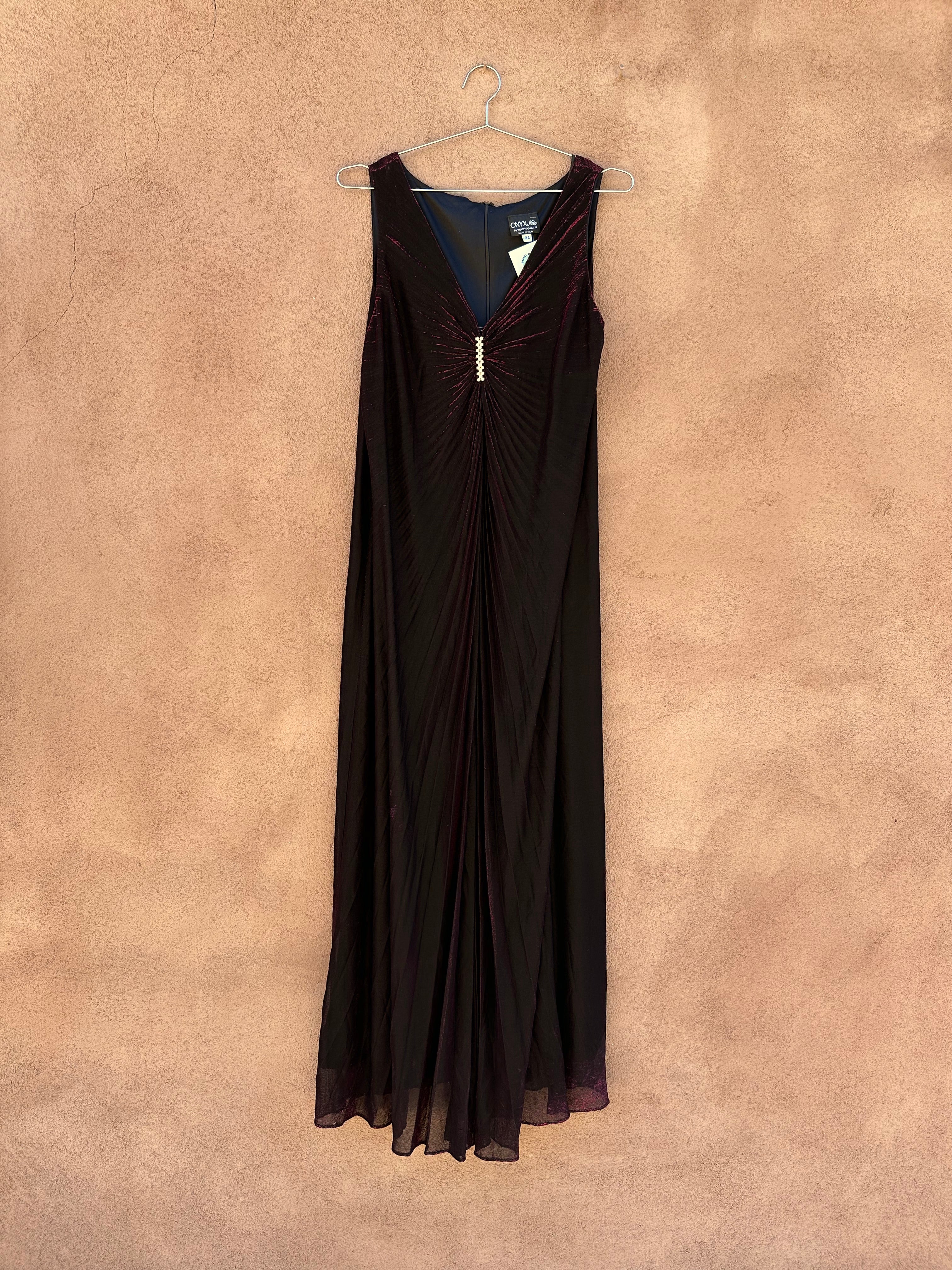 Vintage Onyx Nite Evening Dress Vintage Onyx Nite Evening Dress