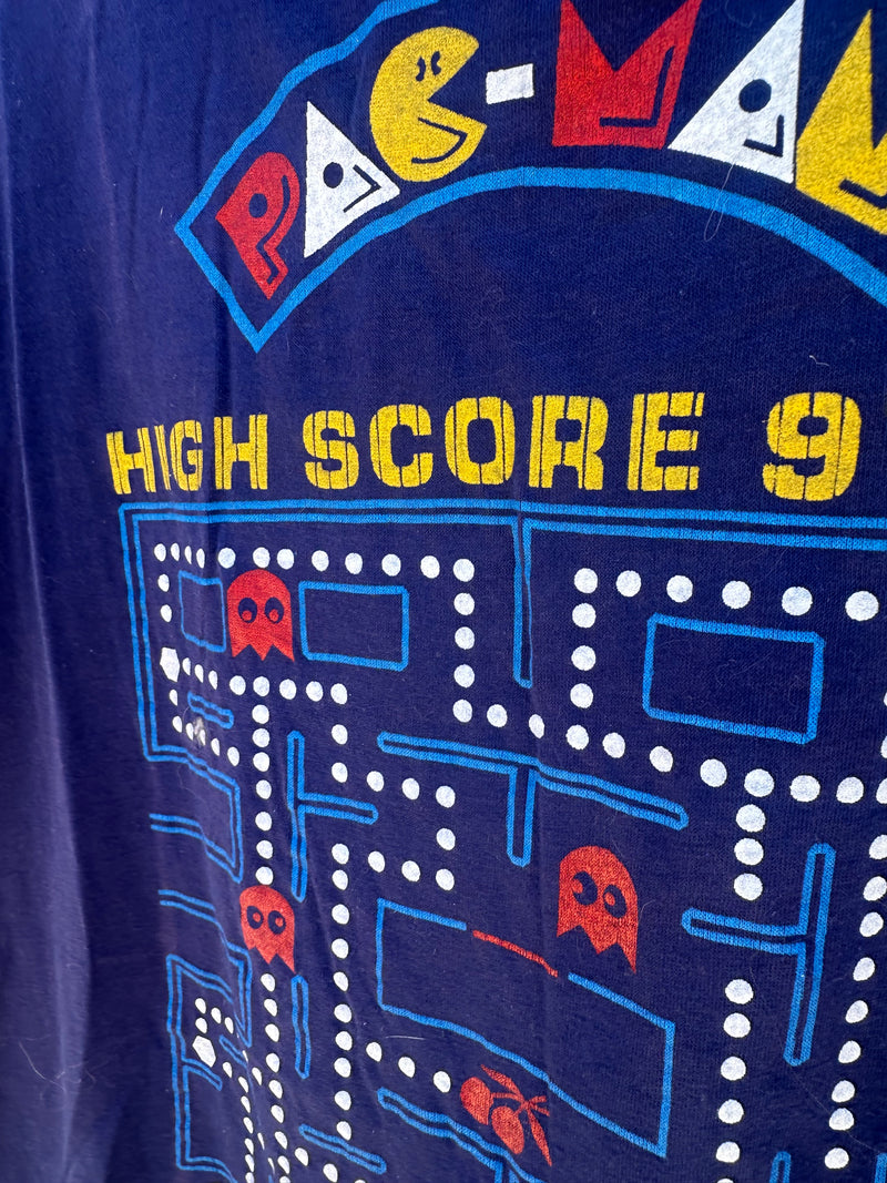 Original Pac-Man 1980's Arcade T-shirt with Iron On - as is