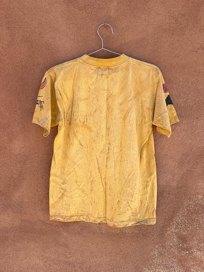 1996 Yellow Thunderbird T-shirt - Made in USA