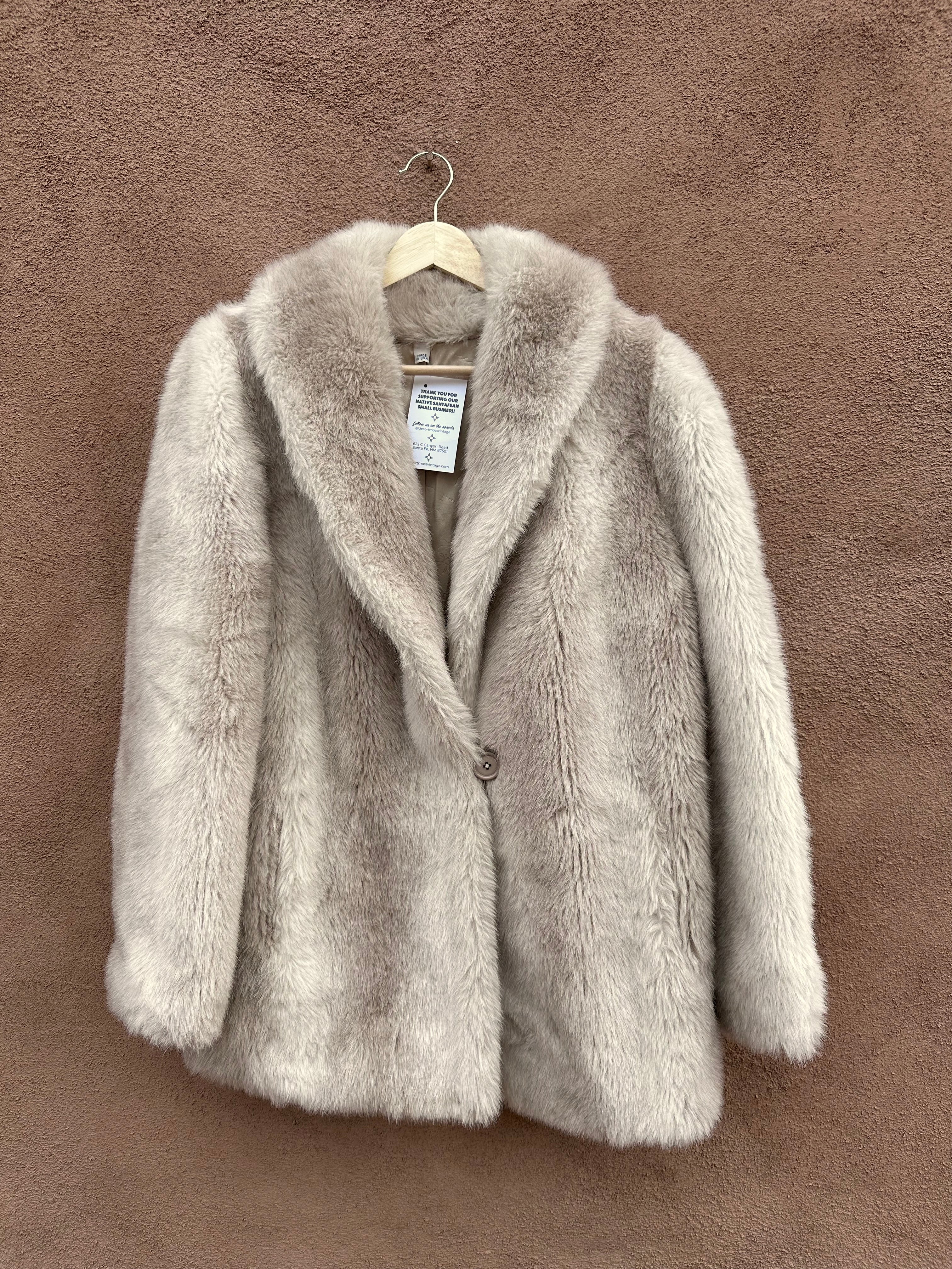 80s USA製 Hillmoor NEW YORK フェイクファーコート 80s USA製 Hillmoor NEW YORK フェイクファーコート - メルカリ