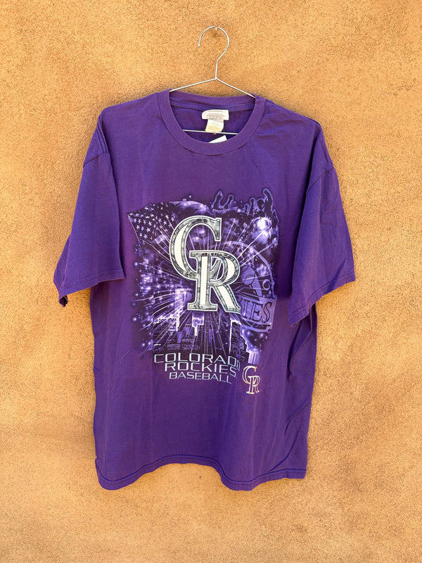 90's Colorado Rockies T-shirt by CSA
