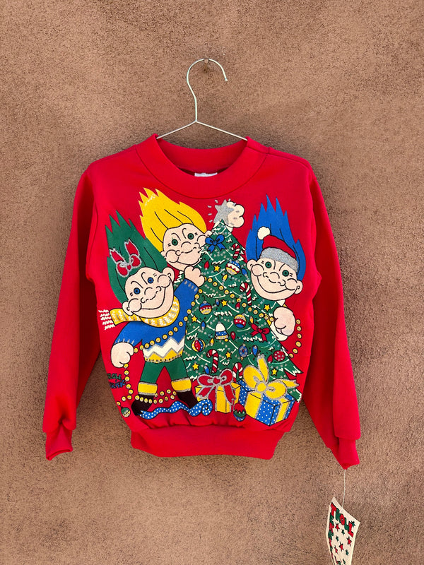 Troll Terrific Kid's 1980's Sweatshirt