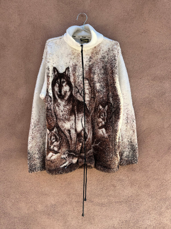 Renegade Club Zip Up Wolf Fleece - Made in USA