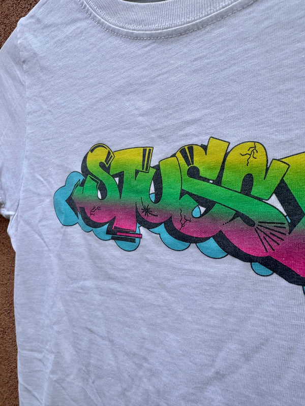 Stussy "Graffiti" T-shirt, Made in USA