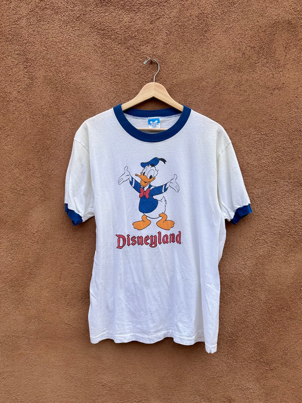 80's Donald Duck Disneyland Ringer T-shirt