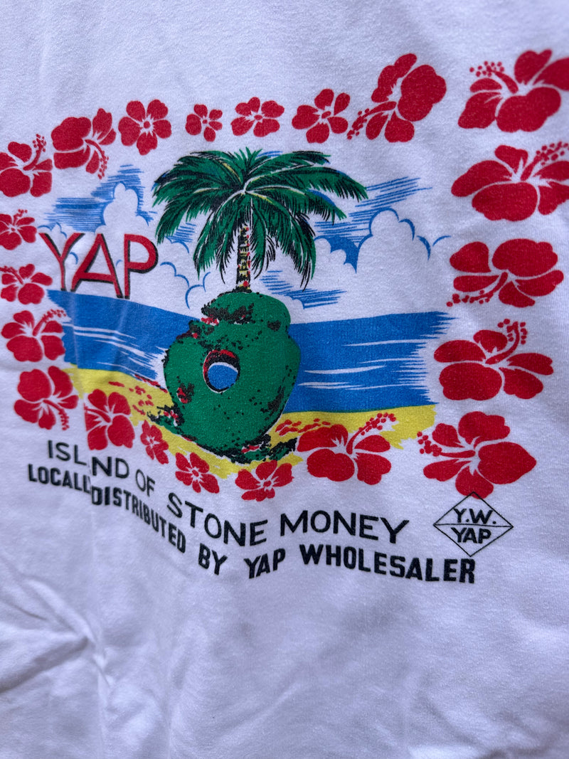 70's YAP Island of Stone Money T-shirt