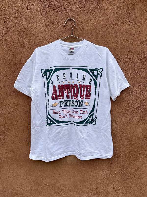 Genuine Antique Person 1993 T-shirt