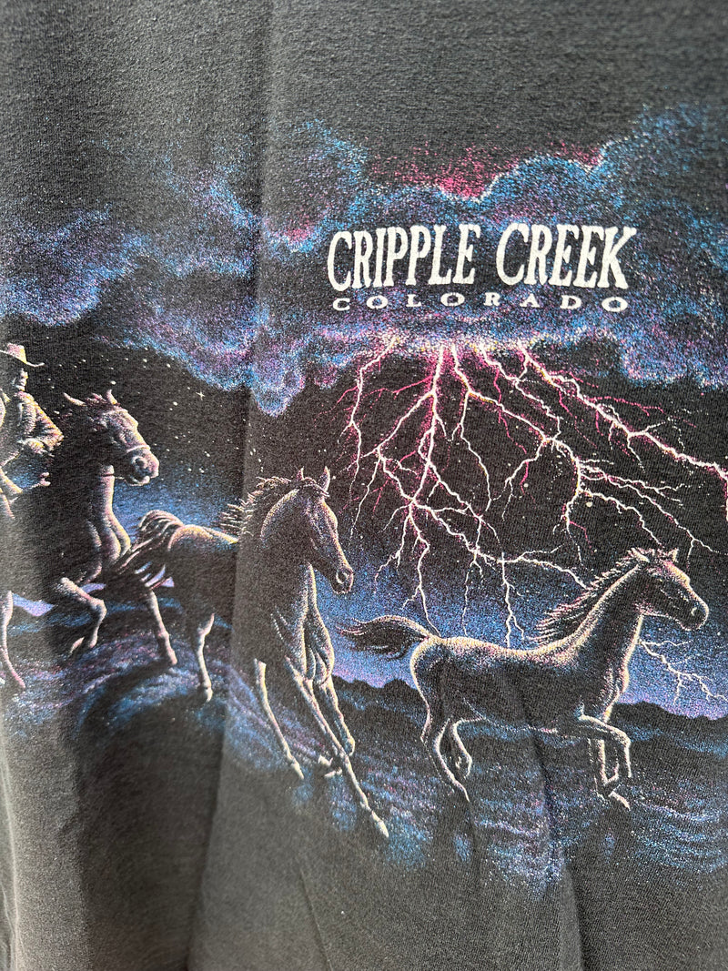 All Around Print Cripple Creek Cowboy T-shirt