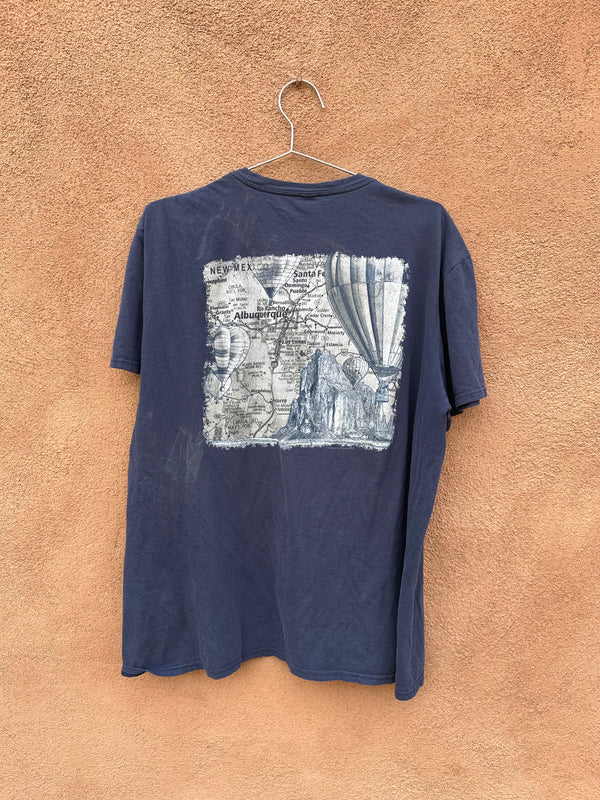 Albuquerque, New Mexico Compass T-shirt - as is