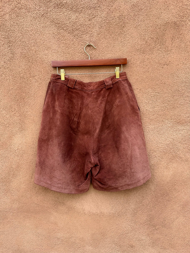 Brown Suede Leather Shorts by GIII Leather 11/12