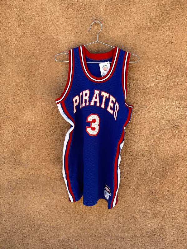 80's "Pirates" Basketball Jersey by Ripon