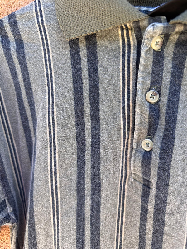 Garan Striped Polo Shirt