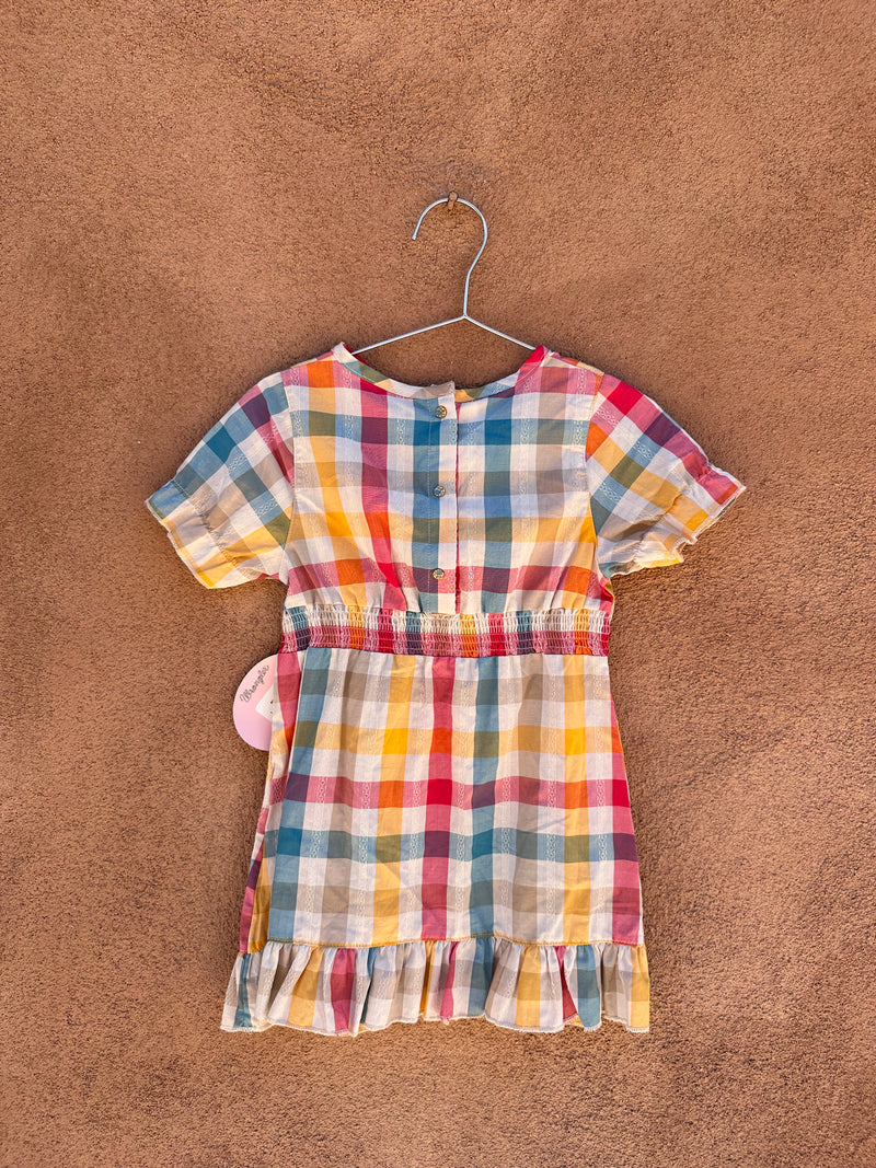 Plaid Kid's 3T Dress by Wrangler