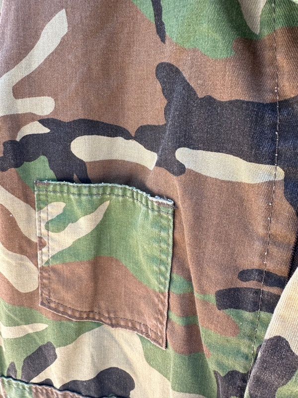 Camo Jumpsuit - Made in USA- as is (button)