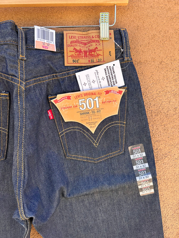 501 Levi's Jeans NWT Vintage, 31 x 32