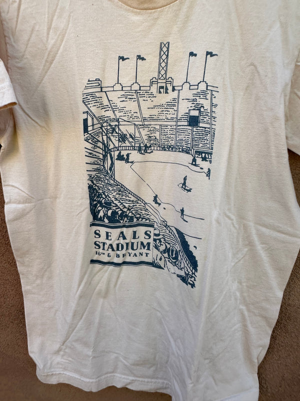 Ebbets Field Seals Stadium T-shirt