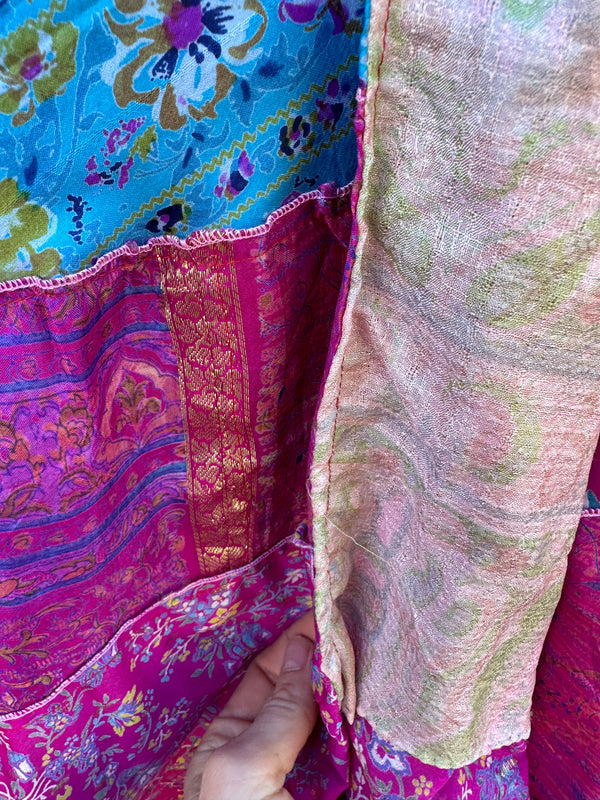 Marrakech Silk Wrap Skirt