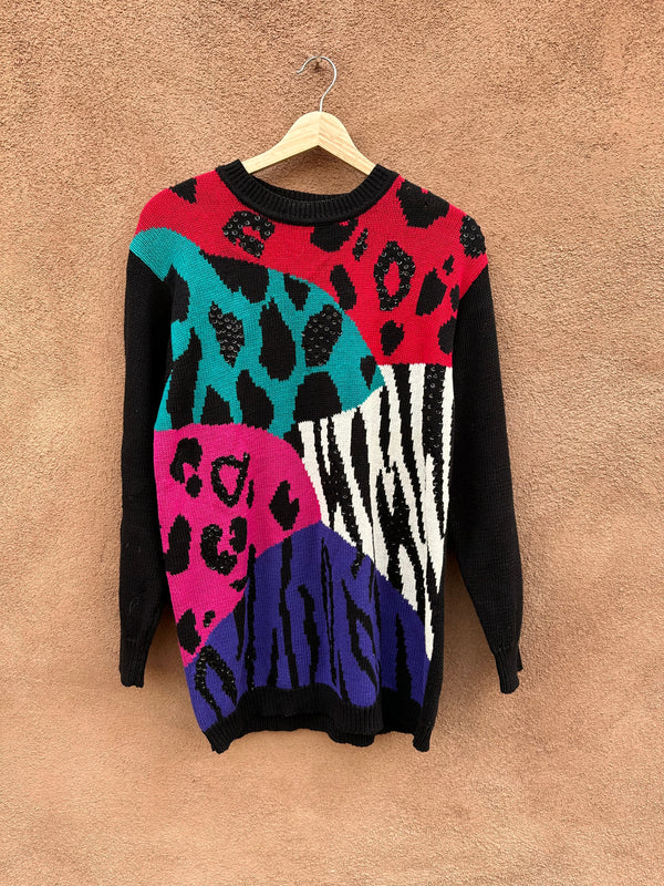 Abstract Pop Art Sweater by SK & Company