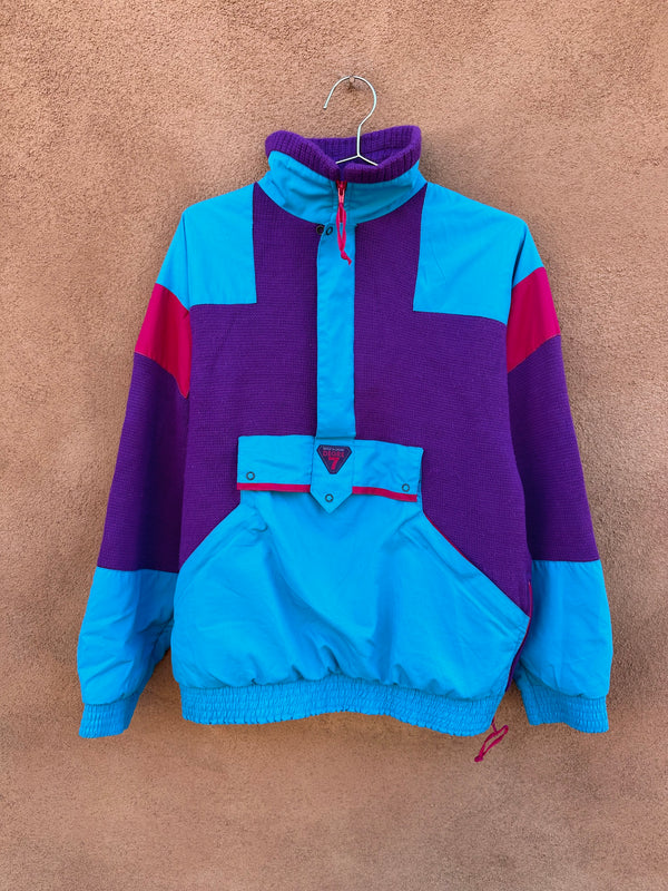 Blue & Purple Degre 7 Pullover