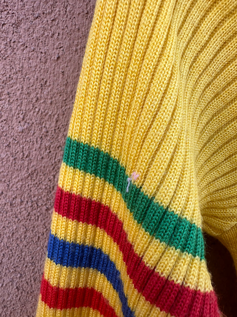 1970's The Line Ski Sweater